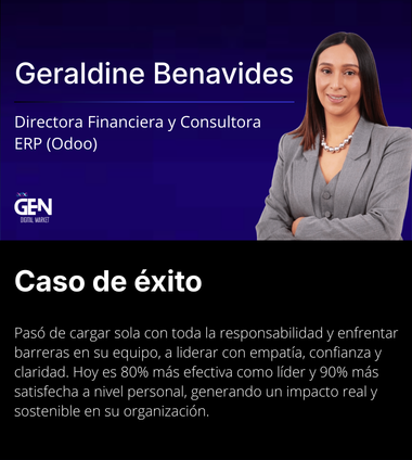 Cover Caso de Exito - Geraldine Benavides
