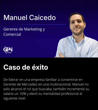 Cover Caso de Exito - Manuel Caicedo